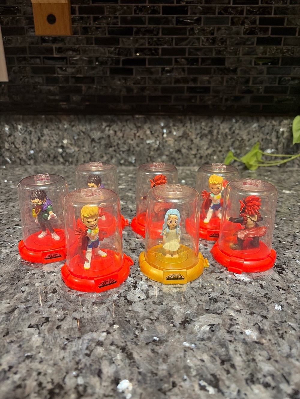 Lot of 7 Zag Toys Domez My Hero Academia Mini Figures 2 Duplicates